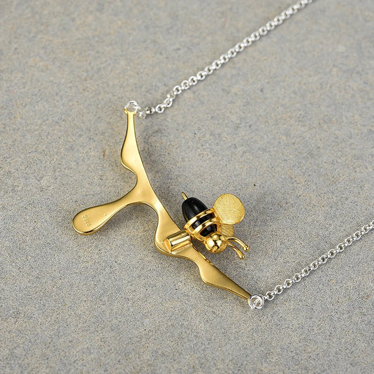 Honey Bee Necklace