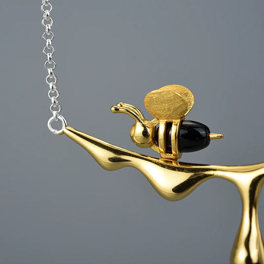 Honey Bee Necklace