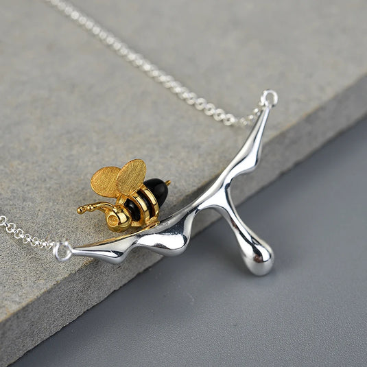 Honey Bee Necklace