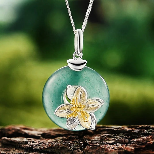 Lotus Flower Necklace