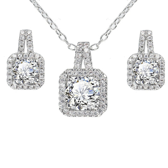 Luxury Diamond Bridal Set