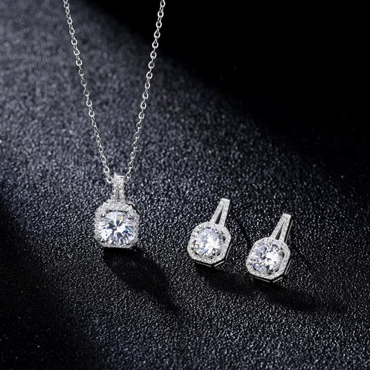 Luxury Diamond Bridal Set