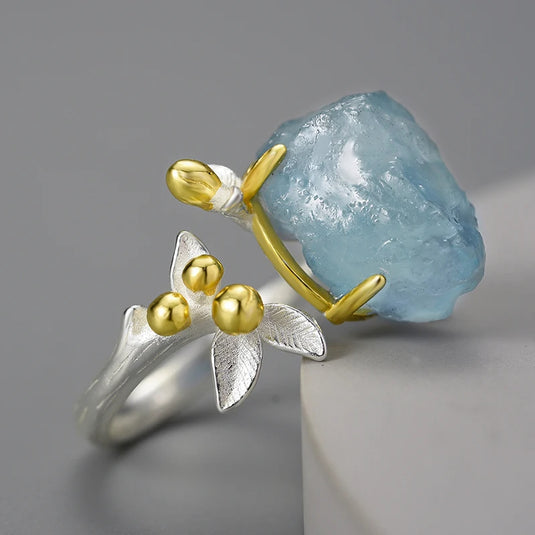 Natural Gemstone Ring