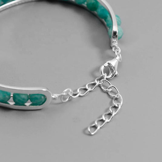 Nature Lapis Stone Bracelet