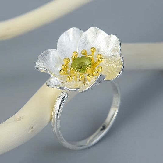 Anemone Flower Ring