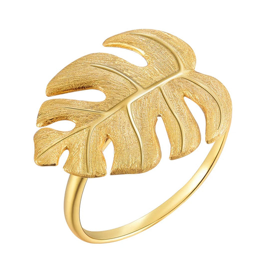 Monstera Leaf Ring