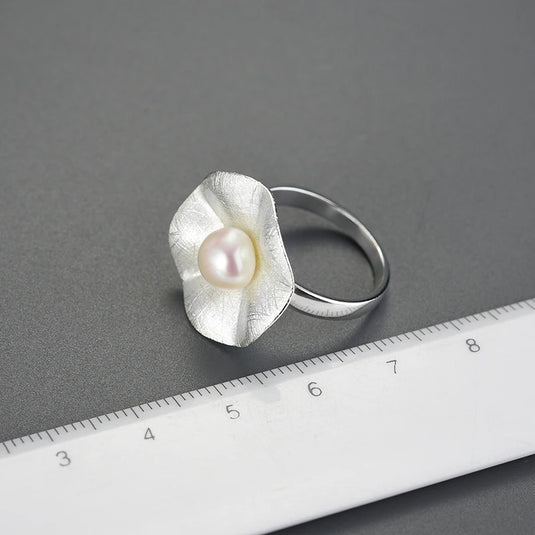 Pearl Flower Ring