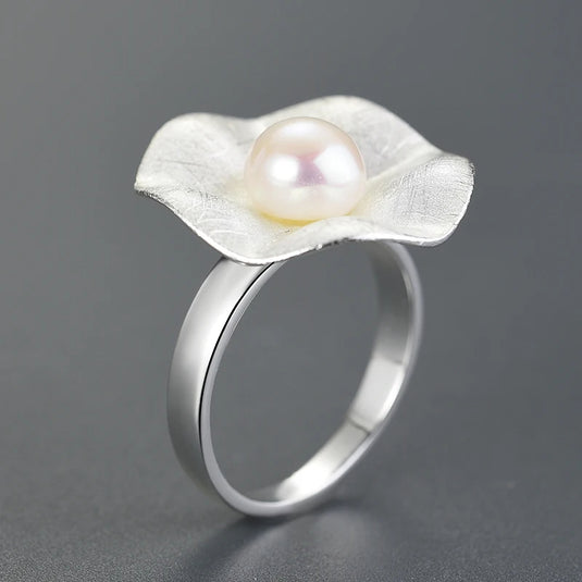 Pearl Flower Ring