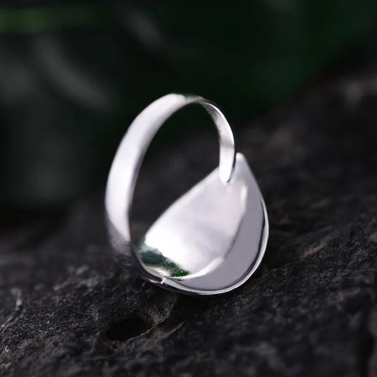 Pearl & Leaf Ring