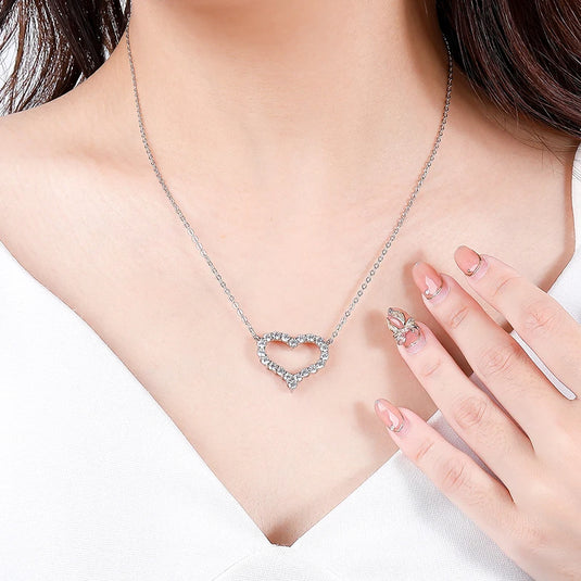 Shiny Heart Necklace