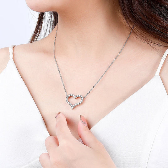 Shiny Heart Necklace