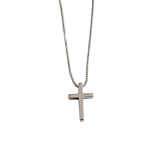 Silver Cross Necklace